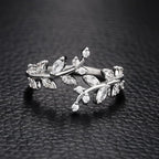 HNMZZPL Adjustable S925 Sterling Silver Ring for Women