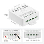 BTF-LIGHTING SP630E Bluetooth Controllers 4 Zones 2.4GHz RF RB4 Remote Kit Support FCOB COB SMD PWM RGBCCT RGBWW LED Strip DC5V DC12V DC24V