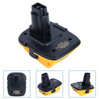 2 Pack DCA1820 Adapter Compatible with 18v to 20v Adapter, Compatible with 20V Max Battery DCB203 to 18V XRP NiCad NiMh Battery DC9096