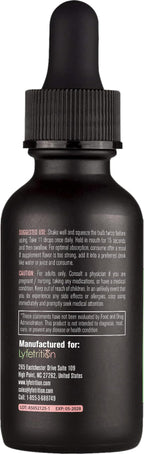 Lyfetrition Benfotiamine 118 ml, 4 FL Oz Liquid, 220 Servings, Made in USA, Quick Absorption, Potent Ingredients, Non-GMO