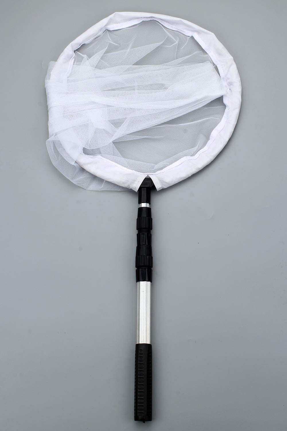 RESTCLOUD Large Insect and Butterfly Net with 14" Ring, 32" Net Depth, Extendable Handle to 36 Inches