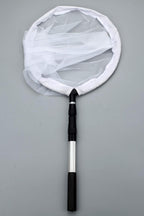 RESTCLOUD Large Insect and Butterfly Net with 14" Ring, 32" Net Depth, Extendable Handle to 36 Inches