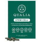 Qualia Stem Cell — Stem Cell Supplement Support with Royal Jelly, Astragalus & Sea Buckthorn | 16 Ingredients | 4 Days a Month | Helps Body Naturally heal*