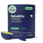 PetLab Co. ProBright Advanced Dental Powder - Dog Breath Freshener - Teeth Cleaning Made Easy – Targets Tartar & Bad Breath - Packaging May Vary - Formulated for Large Dogs