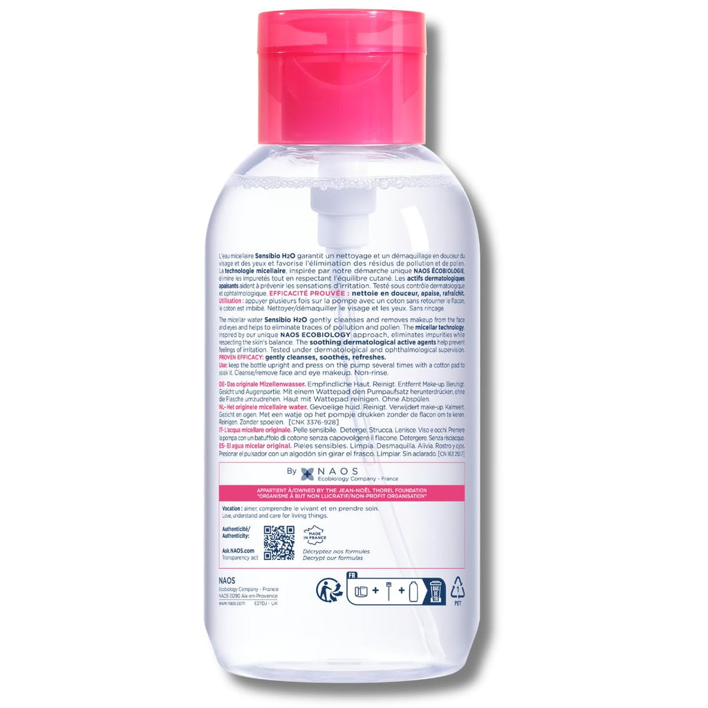 Bioderma Sensibio H2O Micellar Water Makeup Remover Cleanser Sensitive Skin