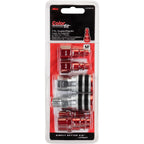 Colorfit by Milton Coupler & Plug Kit (M-Style) with Rubber Bumpers – 1/4" NPT Quick Connect Hose Fittings for Air Tools & Compressors - 7-Piece