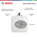 BOSCH Electric Mini-Tank Water Heater Tronic 3000 T 4-Gallon (ES4) - Eliminate Time for Hot Water - Shelf, Wall or Floor Mounted