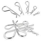 Bonxaxk 50 Pcs Cotter Pins Assortment Kit R Clips 5 Sizes