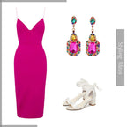 Colorful Statement Earrings for Women, Rhinestone Dangle Drop Earrings
