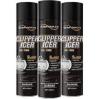 OMWAH 5 in 1 Clipper Icer Blade Cleaner and Lubricant Clipper Spray (3 pack) (15 oz. Can)…