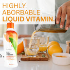 Youngevity Majestic Earth - Ultimate Tangy Tangerine, 32 FL Oz – Gluten-Free Liquid Multivitamins for Men, Women & Daily Immune Support for Kids – Boost Complete Nutritional Drink for Health, Energy