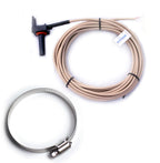 Optimum Pool Technologies® Water/Air/Solar Temperature Sensor Compatible Replacement for Hayward® - Compatible Replacement for GLX-PC-12-KIT - Includes 2" Pipe Clamp