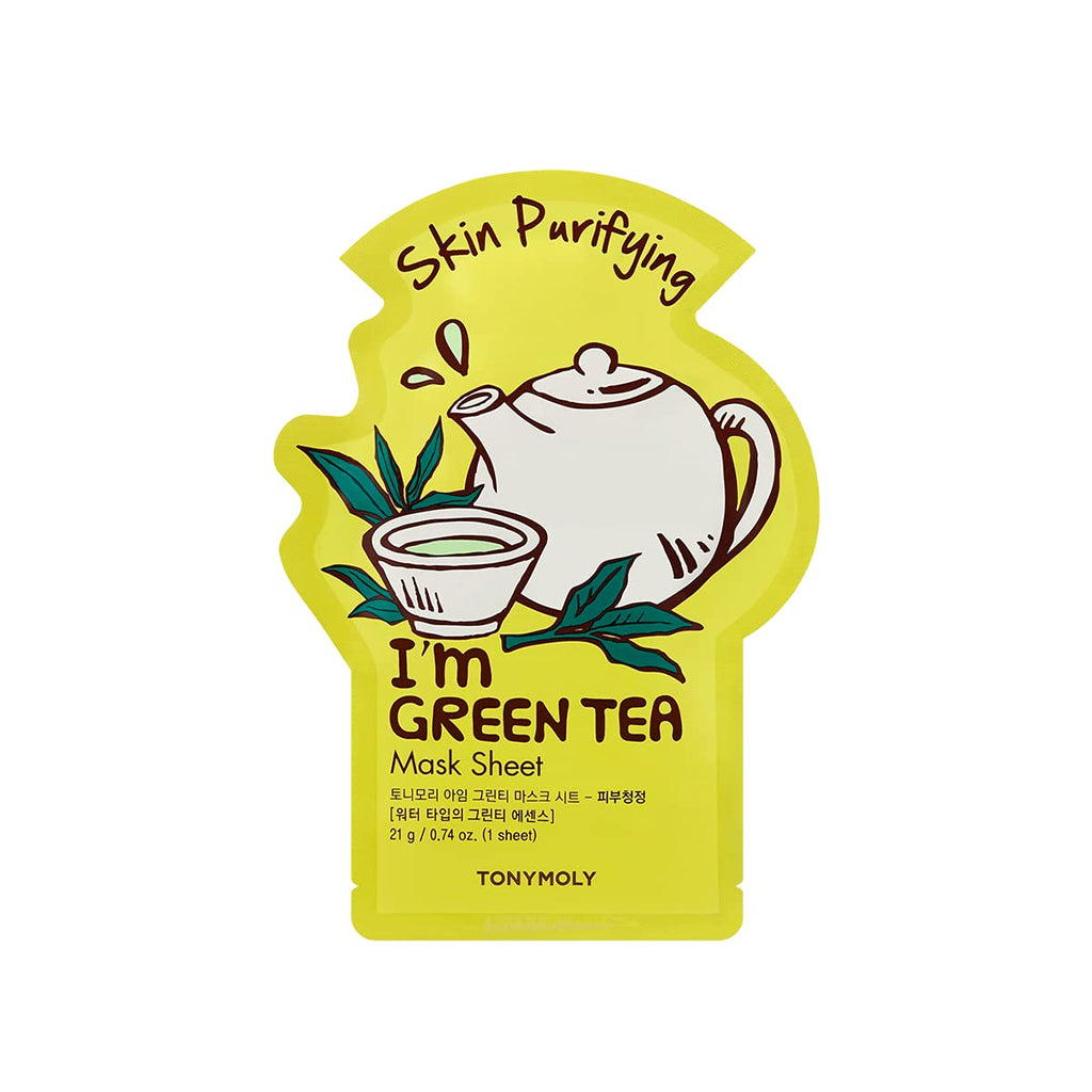 TONYMOLY I’m Sheet Mask Gift Set – Korean Face Mask Variety Pack with Hydrating & Vitamin Infused Essences, 5 Pack