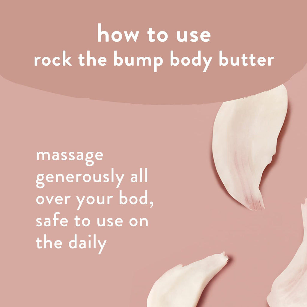 The Honest Company Mama Body and Belly Bump Love Bundle, Moisturizing Plant Based Oil and Stretch Mark Butter Cream