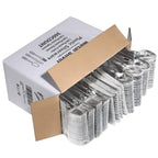 WDF 360 Pieces Silver Plastic Silverware- Disposable Flatware - Heavyweight Plastic Cutlery- Includes 120 Forks, 120 Spoons, 120 Knives for Christmas