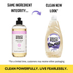 Molly's Suds Liquid Dish Soap | Clean, Simple Ingredients | Extra Scrubbing Power | Lavender Scent, 24 oz - 2 Pack