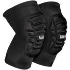 Klein Tools 60614 Knee Pads, Lightweight Padded Knee Sleeves, Breathable Mesh Back, Elastic Cuff with Slip-Resistant Silicone, S/M, Black