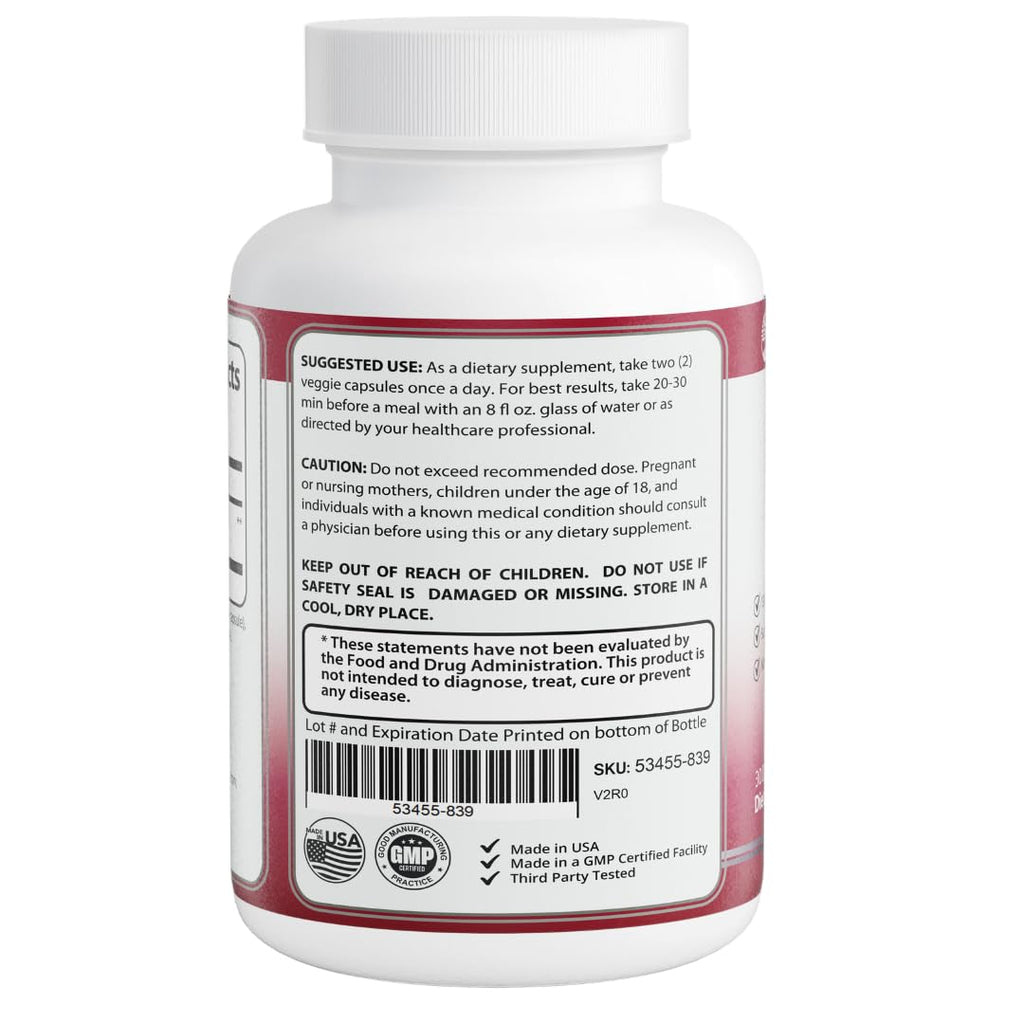Naturonel Berberine HCl 1200mg Supplement - Supports Metabolic Health & Cellular Energy Metabolism - High Absorption Berberine Supplement for Metabolic Health (1 Bottle)