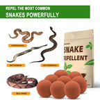 Whemoalus Snake Repellent for Outdoors Pet Safe, Snake Away Repellent for Outdoors, 8-Pack Snake Repellent for Yard, Rattlesnake Repellent for Home, for Yard Garden