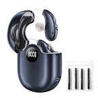 Villear OTC Hearing Aids for Seniors, 16-Channel Digital Chip for Clear Speech, Intelligent Noise Reduction & Anti-Howling, 80Hrs Rechargeable, Invisible Comfortable Fit for People with Hearing Loss
