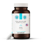 Molecular Fertility Peak Prenatal - Doctor Formulated Prenatal Vitamins for Women - Third Party Tested Fertility Supplement - Choline, Methylated Folate, Vitamin D, Iron, Probiotics - 30 Day Supply
