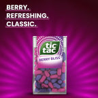 24 Berry Bliss Tic Tac Mint sweets For Little Moments of Refreshment - Sold By VR Angel
