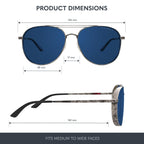 GUNNAR Sunglasses - Fallout Brotherhood of Steel Gunmetal Sun Lens - Blue Light Blocking For Outdoor Screen Viewing