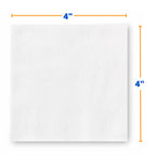 Medline Non-Woven Non-Sterile, Rayon/Poly Gauze Sponge, 4 x 4, 4-Ply (10 Packs of 200)