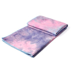 Eunzel Hot Yoga Towel Non Slip Yoga Mat Towel Non-Slip Sweat Absorbent Microfiber Towel for Hot Yoga, Pilates and Workout 72" x 26.5", Purple & Blue
