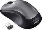 Logitech MK335 Full Size Quiet Wireless Keyboard Mouse Combo - Black/Silver