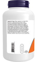 NOW Foods Supplements, Taurine 1,000 mg, Double Strength, Nervous System Health*, 200 Veg Capsules (2)