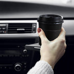 SIUQ 100 Pack 12 oz Coffee Cups with Lids, Disposable Hot Paper Coffee Cups