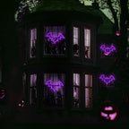 Bstge Halloween Window Lights, 2 Pack LED Waterproof Timer Indoor Decor