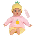Adora Sweet Baby - 11” Soft & Cuddly Baby Doll, Realistic Features, Gentle Scent, Machine Washable, Lightweight & Easy to Hold | Adorable Playmate (Pineapple)