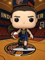 Epic Collectibles Pop Basketball - Caitlin Clark WNBA Fever Vinyl Figure Bundled with Box Protector Compatible for Funko
