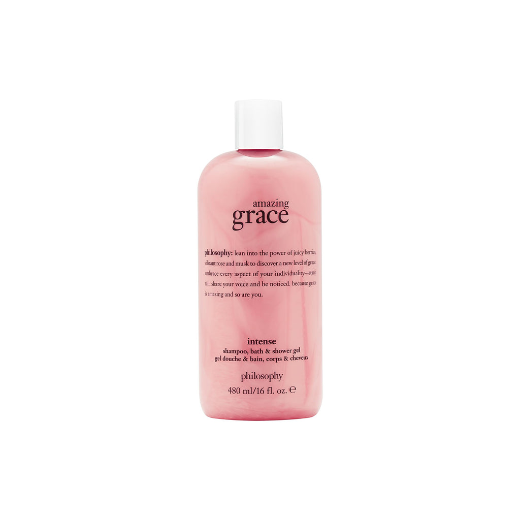 philosophy amazing grace intense shower gel 16 oz