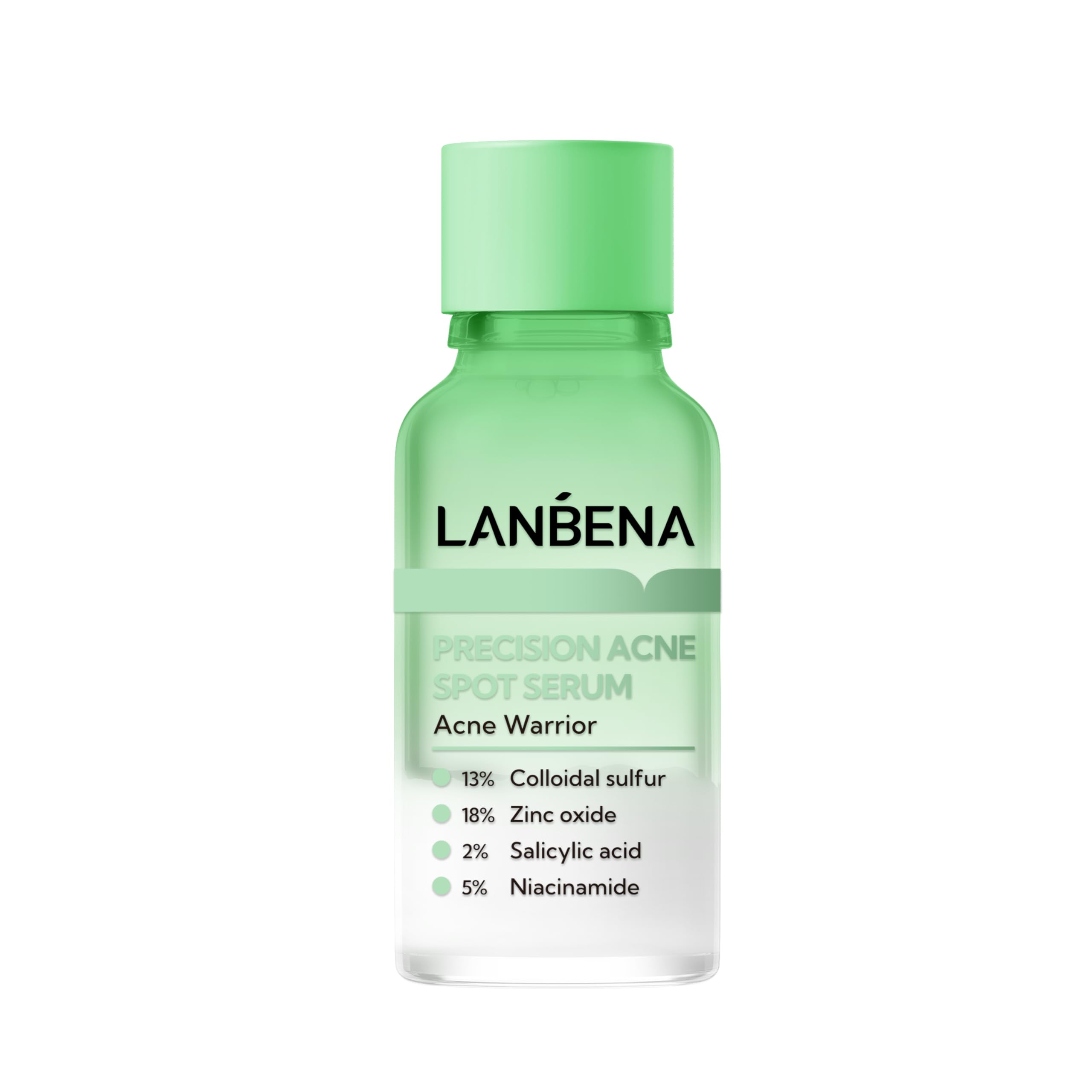 LANBENA Precision Acne Spot Serum, Acne Drying Lotion, Overnight Acne Treatment For Face, Dry Out Pimples, Blemishes, Zits And Clean Pores, 1 Fl Oz