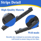 Alsoyixia 6Pcs Rubber Strips for 2025 E10 Automatic Pool Vacuum Cleaner, Pool Cleaner Bottom Brush Strips (2Set)