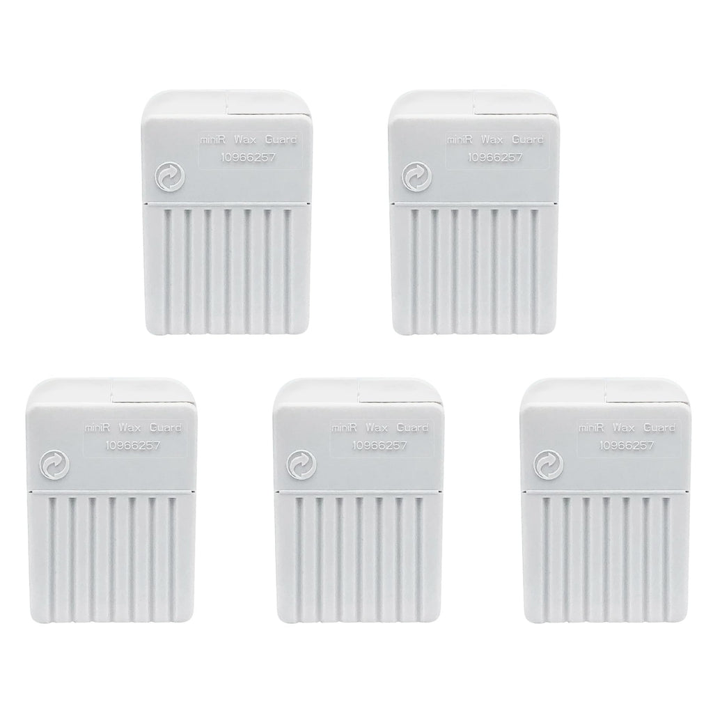 for Siemens/Signia 2.0 MiniReceiver Wax Guards Filters Hearing Aid Accessories Cerumen Stop Cleaning Tool Replacements #10966257 5-Pack/40 Filters (Sony C10 & E10 Compatible)