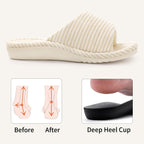 Litfun Orthopedic Slippers for Women Arch Support House Shoes