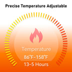 GTBriter Heated Insoles for Men Women APP Control 3500 mAh Rechargeable Heated Shoe Insoles Up to 13 Hours Heating Insoles Foot Warmer for Hunting Outdoor Work Hiking Camping-L
