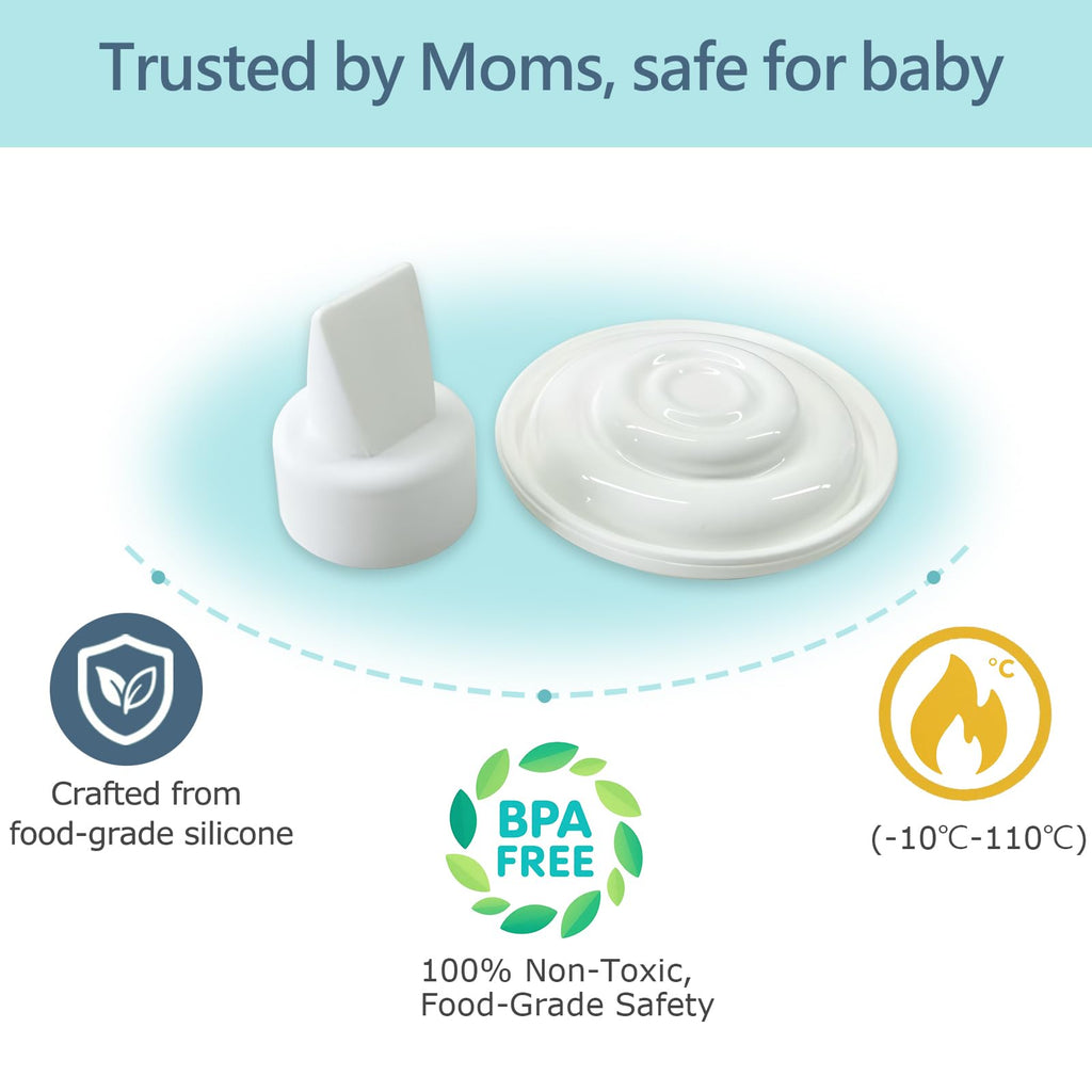 Momstouch Breast Pump Parts for Spectra S1/S2/9 Plus SG and Motif Luna