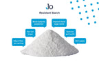 Jo’s Resistant Starch Powder - Premium Maize-Derived Superfood, Banana-Free, Lectin-Free - Fiber Supplement to Support Energy, Gut Health, Mood, and Butyrate Production (3LB Supply)