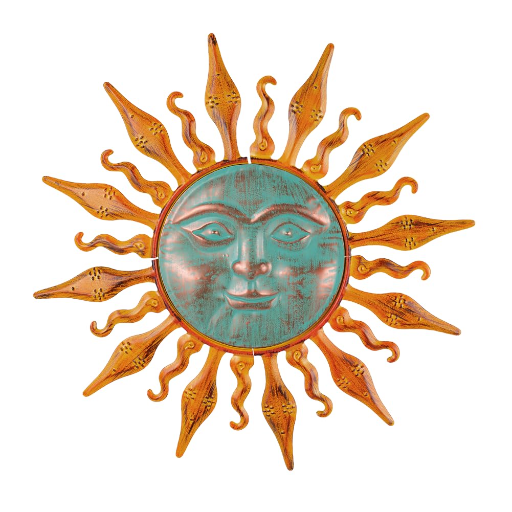 HOBYLUBY Metal Wall Art Decor, Large Wall Art Decor & Wall Sculpture