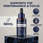 (2 Pack) Neurotyde Drops, Official Nuerotyde+ Liquid Supplement Dropppers with Premium Ingredients, Advanced Formula Support for Memory, Overall Health & Wellness Reviews (4oz/120ml)