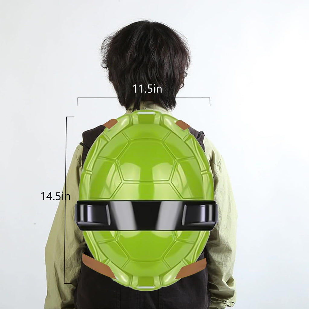 Avazera Turtle Shell Superhero Cosplay Costume props Weapon Mask Kid toys for birthday Halloween Christmases gifts