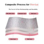 Household Gloves Latex-Free, 15" Long Cuff, Soft Lining, Adjustable Strap, Multi-Layer Protection, Flexible, Comfortable, Chemical-Resistant, Reusable for Cleaning, Dishwashing, 4 Pair Medium