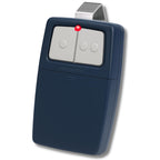 Universal Garage Door Opener Remote – Replacement for LiftMaster, Chamberlain, Genie, Craftsman, Linear – Works with 375LM, 375UT, KLIK1U – Learn Button & DIP Switch – Operates 2 Doors/Gates, Blue