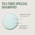 Tea Tree Special Shampoo, Deep Cleans, Refreshes Scalp, For All Hair Types, Especially Oily Hair, 10.14 fl. oz.