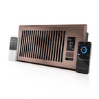 AC Infinity AIRTAP T4 Bronze, Register Booster Fan for 4” x 10” Vents, Thermostat Control Improves Heating & Cooling, Quiet 10-Speed Remote Control & Bluetooth App. ONLY FITS 4” x 10” Duct Openings